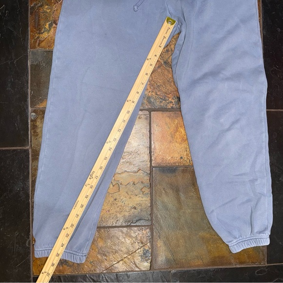 PINK by Victorias Secret Periwinkle Premium Fleece Slim Sweatpants Size Small - Picture 6 of 6